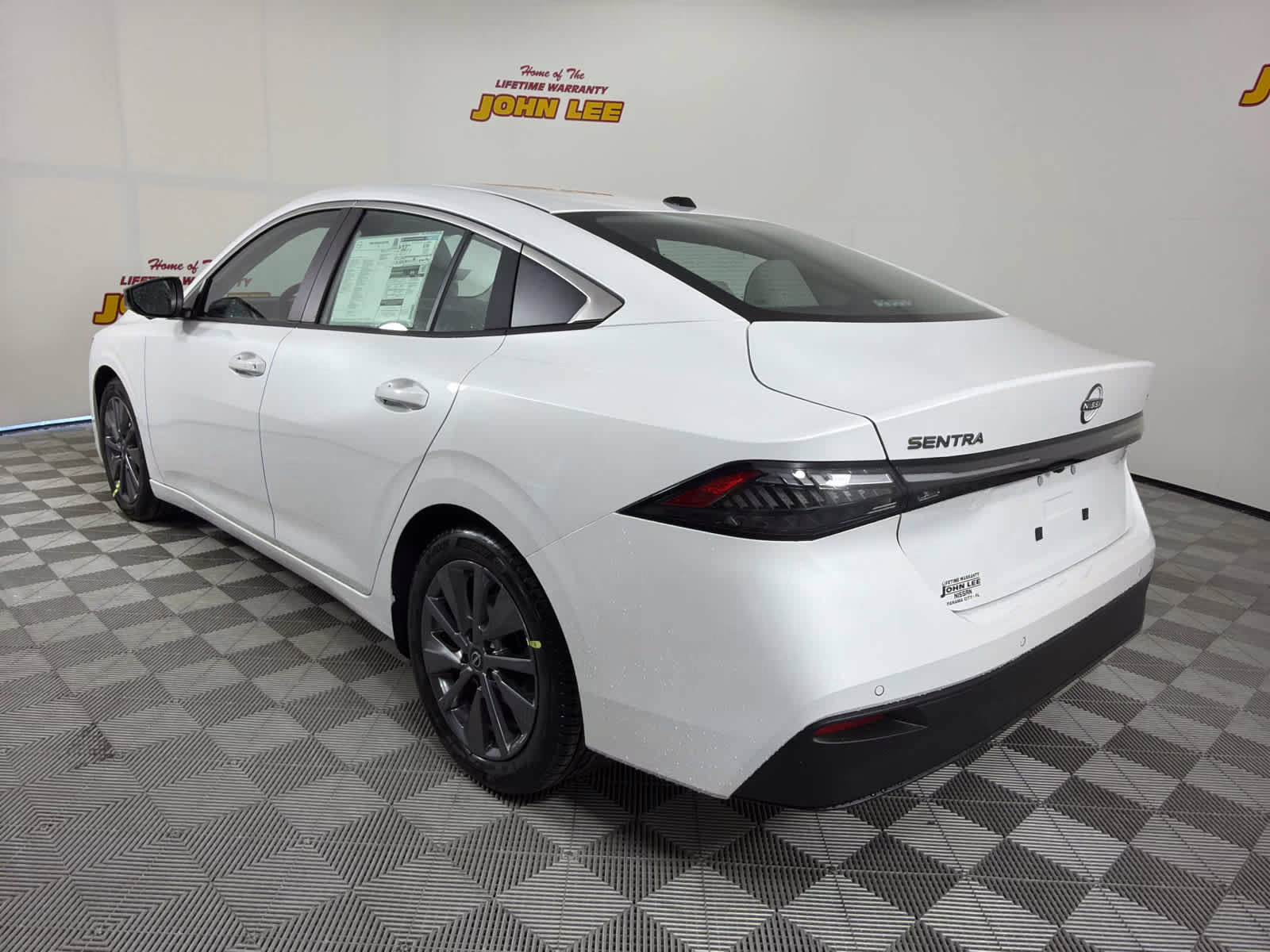 2026 Aspen White Tricoat Nissan Sentra SL FWD Sedan