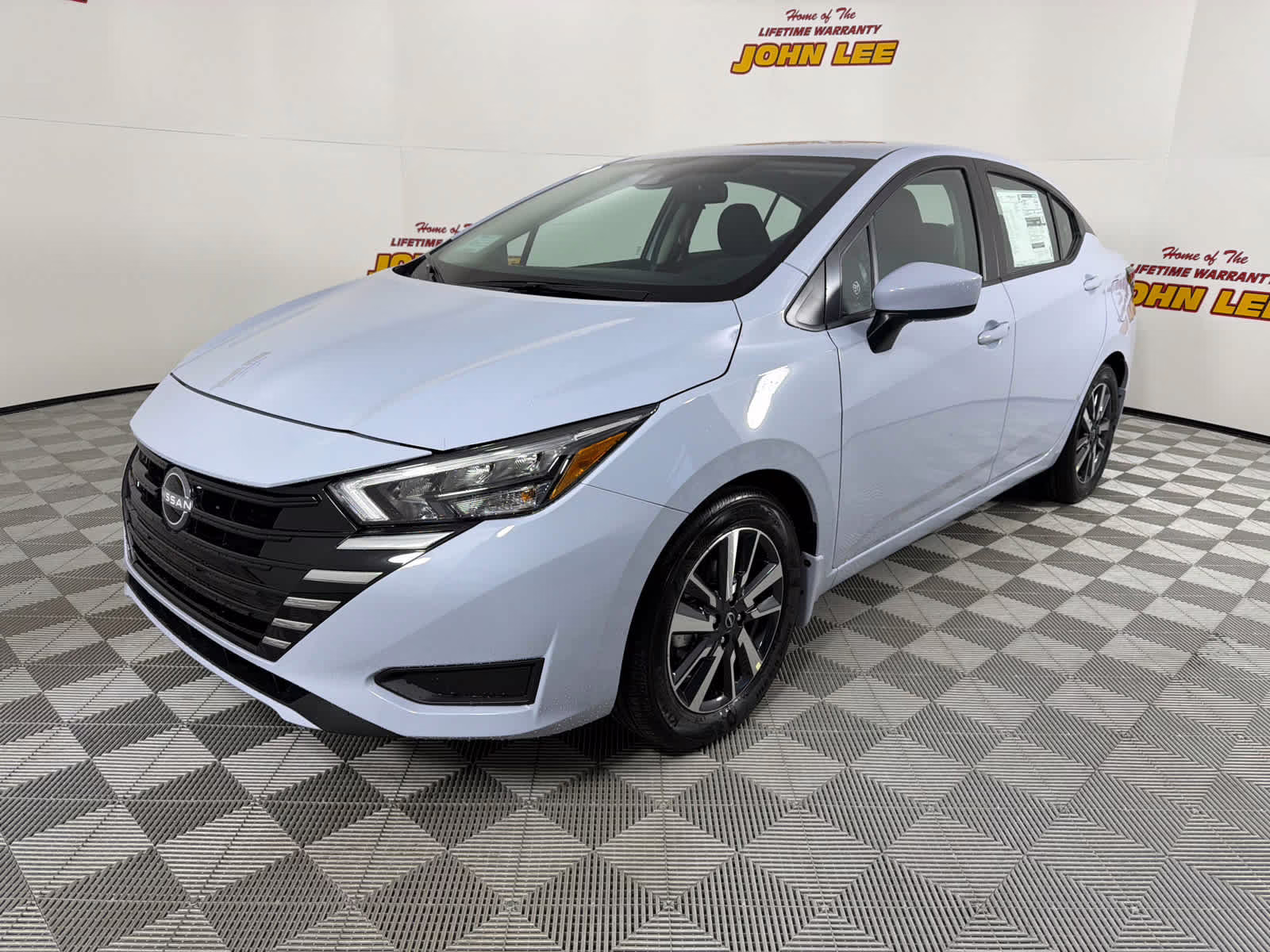 2025 Gray Sky Pearl Nissan Versa SV FWD Sedan