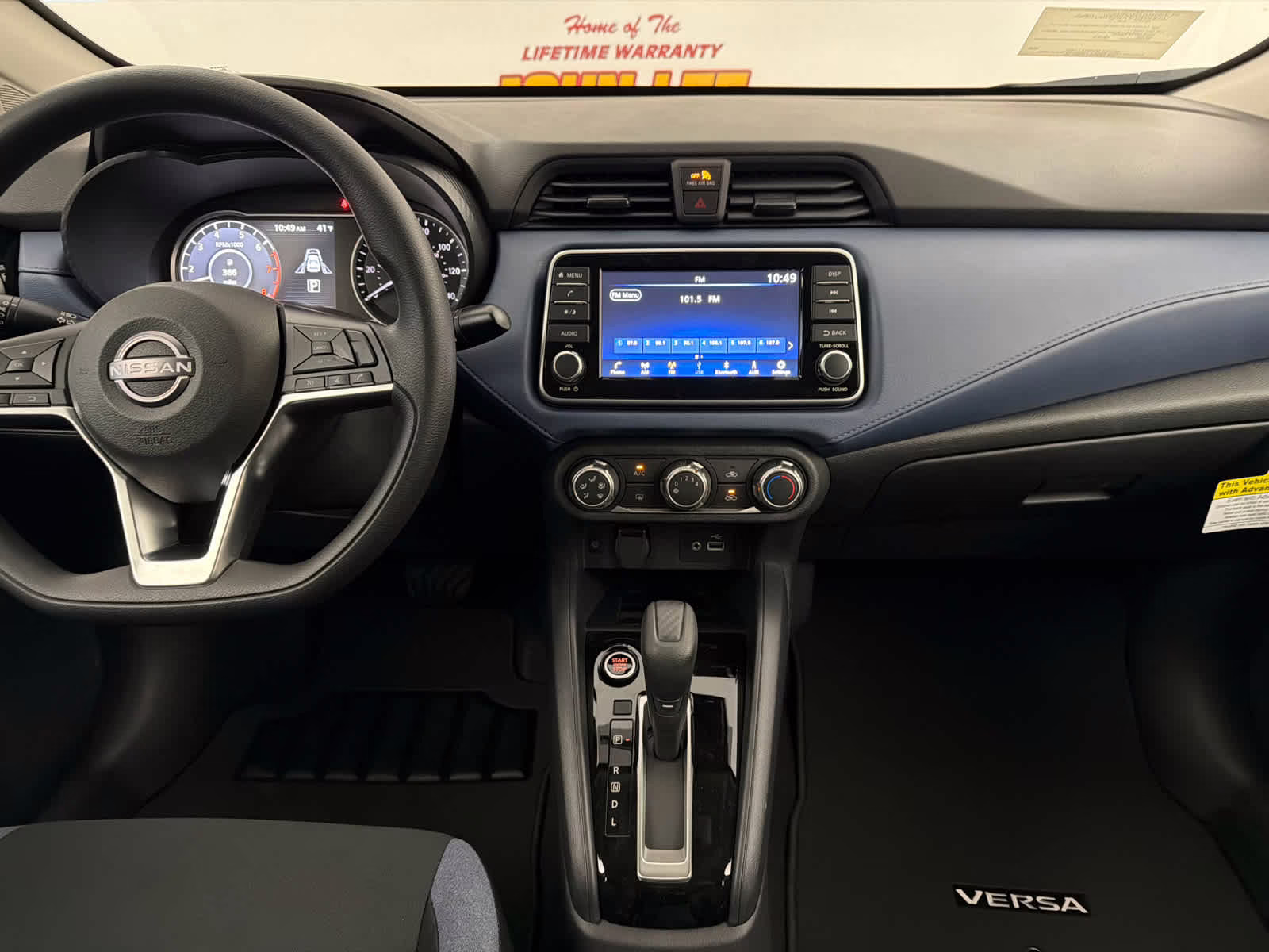2025 Gray Sky Pearl Nissan Versa SV FWD Sedan