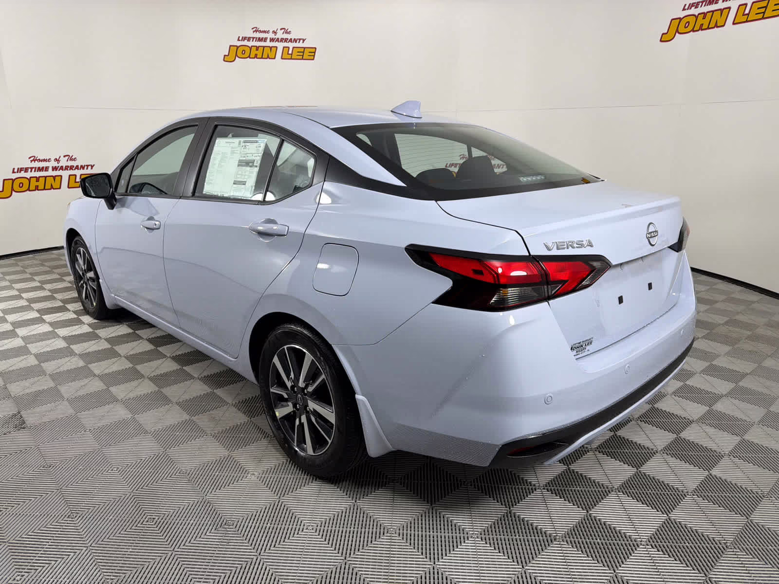 2025 Gray Sky Pearl Nissan Versa SV FWD Sedan