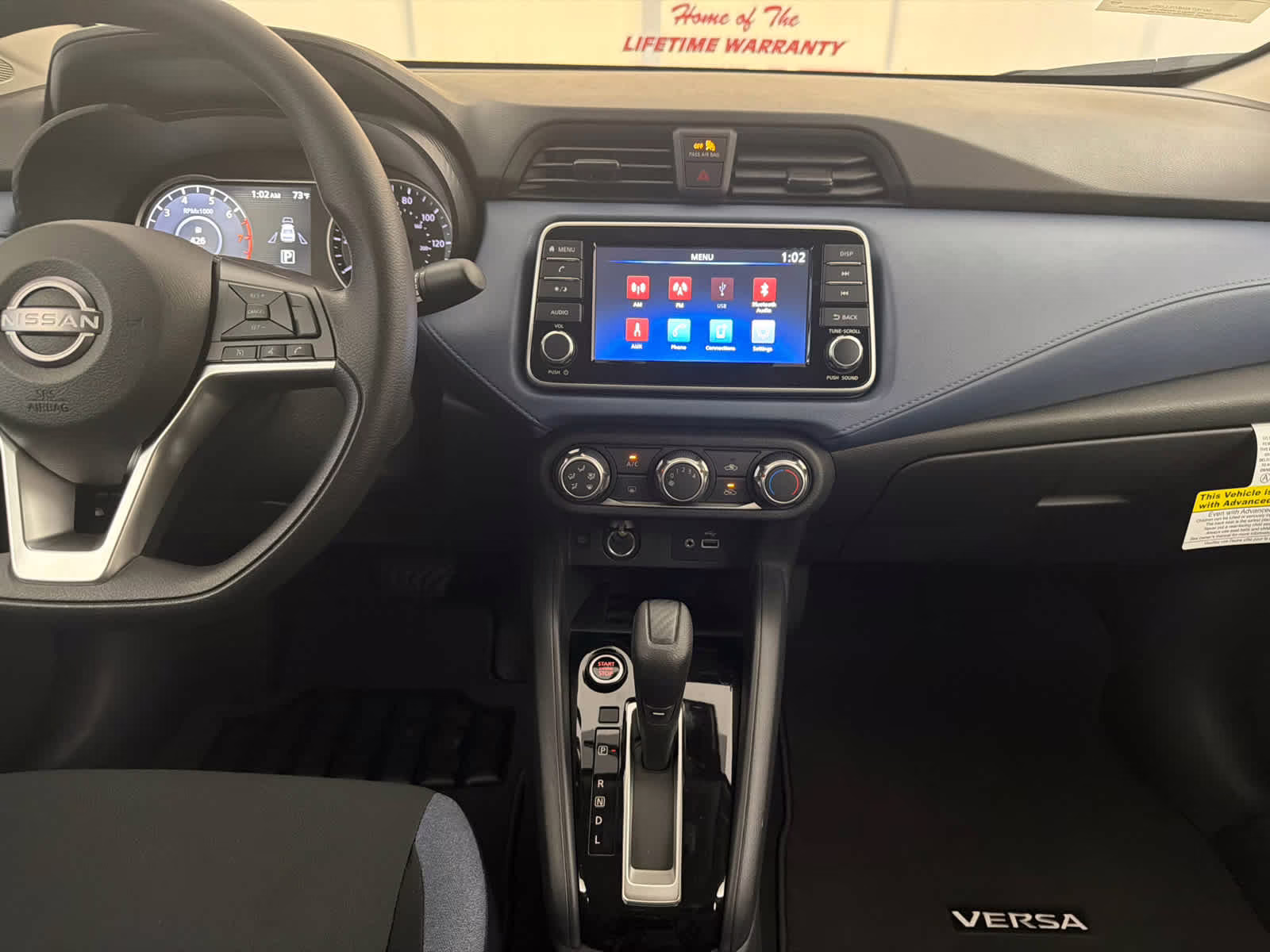 2025 Gray Sky Pearl Nissan Versa SV FWD Sedan