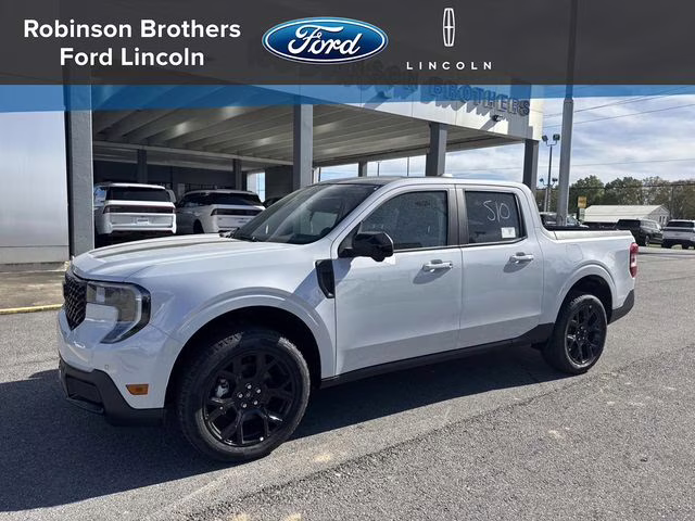2026 White Metallic Ford Maverick Lariat AWD Truck