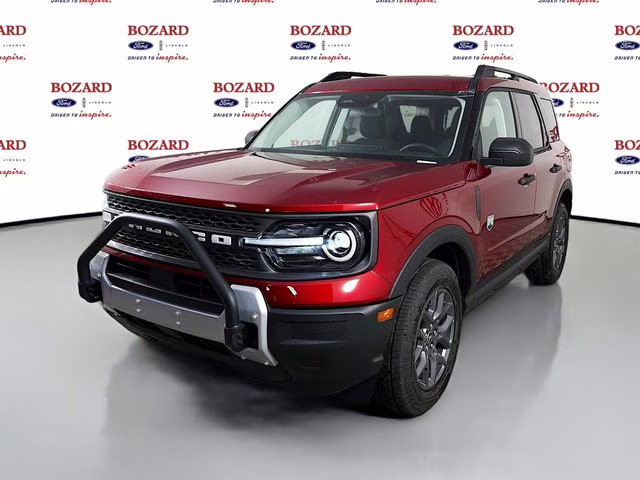 2026 Ruby Red Metallic Tinted Clearcoat Ford Bronco Sport Big Bend 4X4 SUV