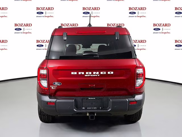 2026 Ruby Red Metallic Tinted Clearcoat Ford Bronco Sport Big Bend 4X4 SUV