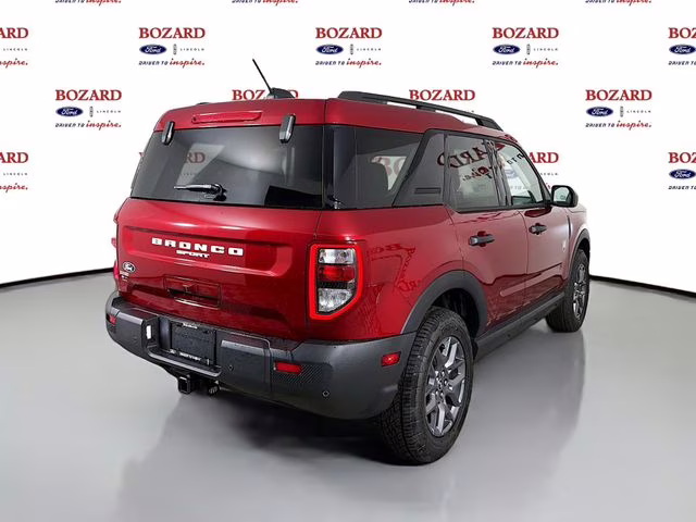 2026 Ruby Red Metallic Tinted Clearcoat Ford Bronco Sport Big Bend 4X4 SUV