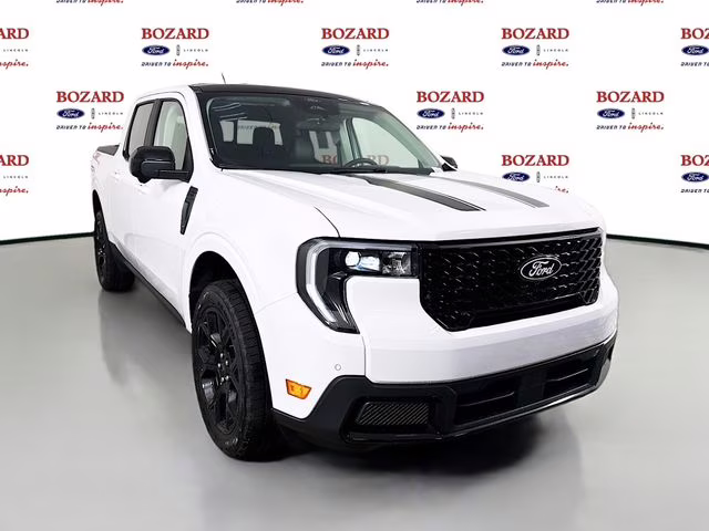 2026 Space White Metallic Ford Maverick Lariat AWD Truck