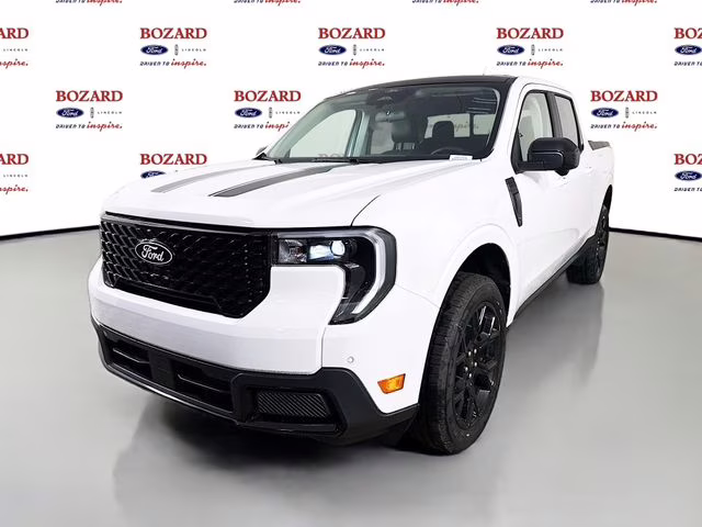 2026 Space White Metallic Ford Maverick Lariat AWD Truck