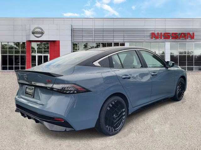 2026 Atlantic Gray/Super Black Nissan Sentra SR FWD Sedan