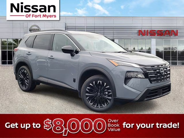 2026 Boulder Gray Pearl Nissan Rogue SV FWD SUV