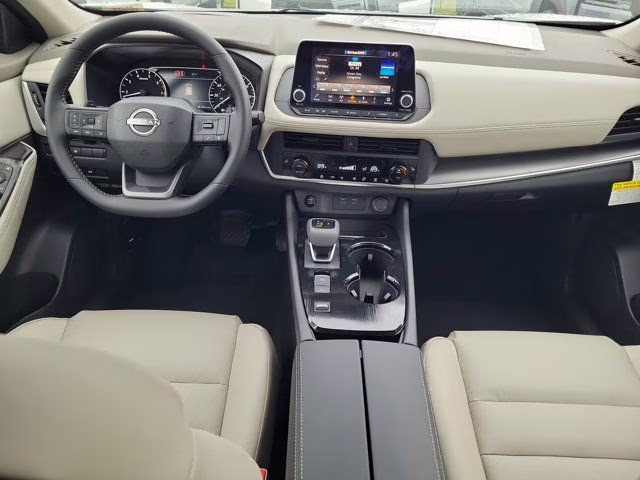 2026 Everest White Pearl Tricoat Nissan Rogue SV FWD SUV