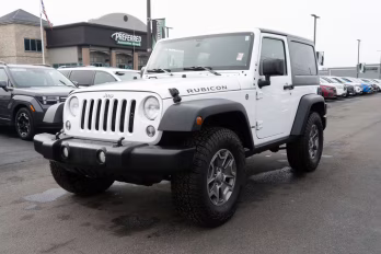 2016 Bright White Clearcoat Jeep Wrangler Rubicon 4X4 SUV