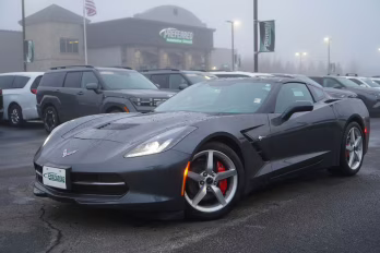 2014 Cyber Gray Metallic Chevrolet Corvette Stingray Base RWD Coupe