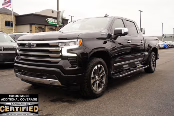 2023 Black Chevrolet Silverado 1500 High Country 4X4 Truck