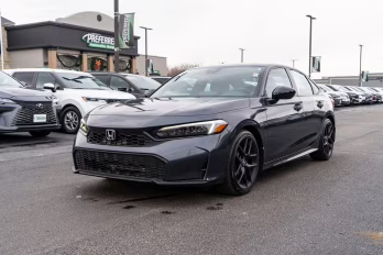 2025 Meteorite Gray Metallic Honda Civic Sport FWD Sedan