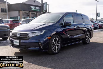 2023 Obsidian Blue Pearl Honda Odyssey Touring FWD Van