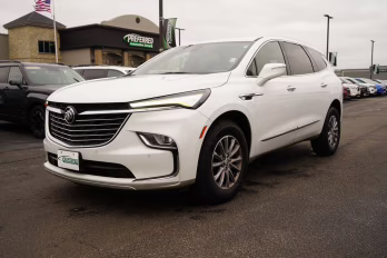 2023 Summit White Buick Enclave Essence FWD SUV