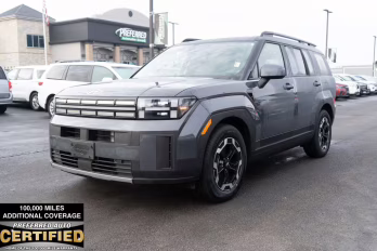 2025 Ecotronic Gray Hyundai Santa Fe SEL AWD SUV