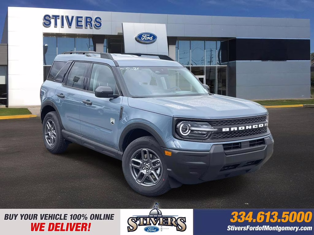 2026 Azure Gray Metallic Tri-Coat Ford Bronco Sport Big Bend 4X4 SUV