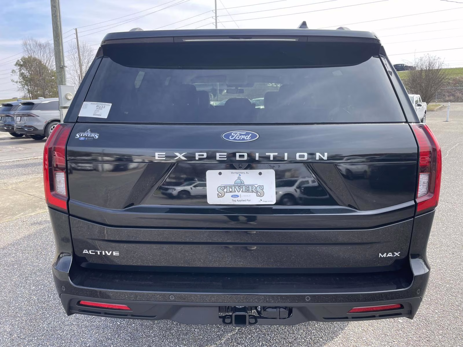 2026 Agate Black Metallic Ford Expedition Max Active RWD SUV