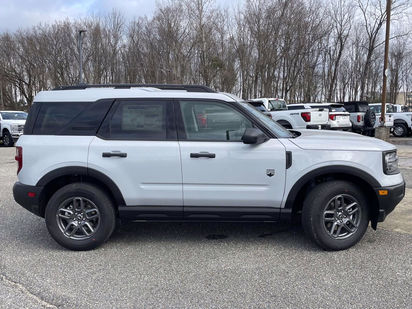 2026 Space White Metallic Ford Bronco Sport Big Bend 4X4 SUV