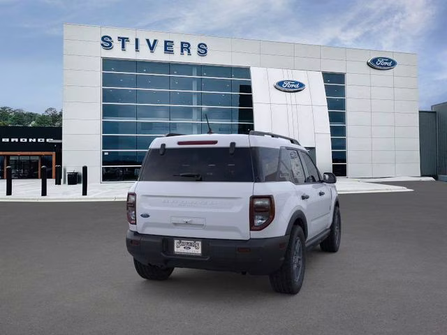 2026 White Metallic Ford Bronco Sport Big Bend 4X4 SUV