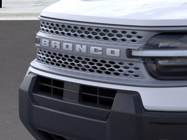 2026 White Metallic Ford Bronco Sport Big Bend 4X4 SUV