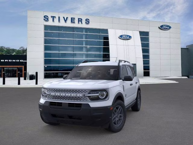 2026 White Metallic Ford Bronco Sport Big Bend 4X4 SUV