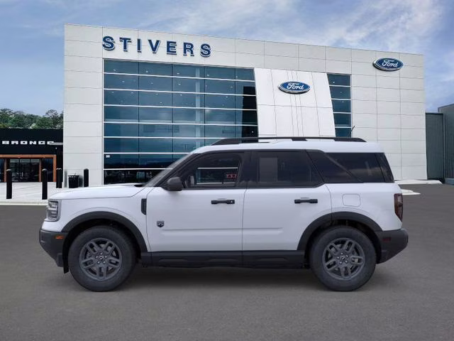 2026 White Metallic Ford Bronco Sport Big Bend 4X4 SUV