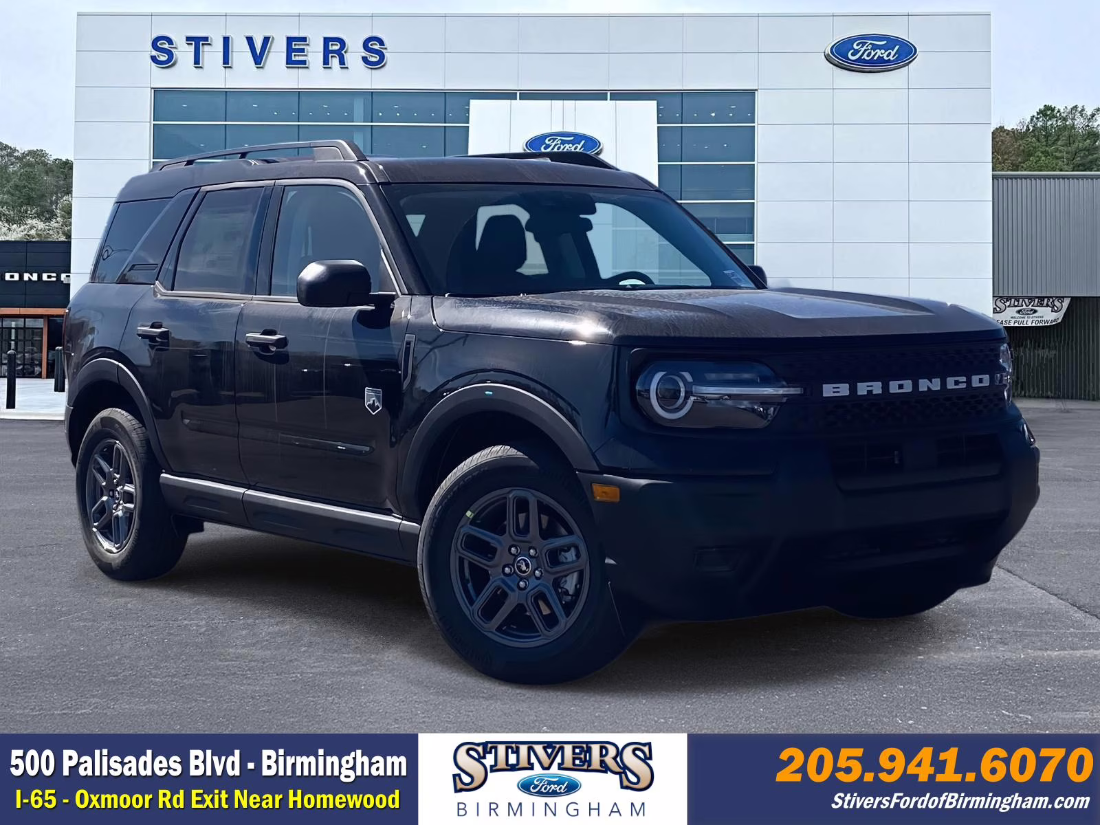 2026 Shadow Black Ford Bronco Sport Big Bend 4X4 SUV
