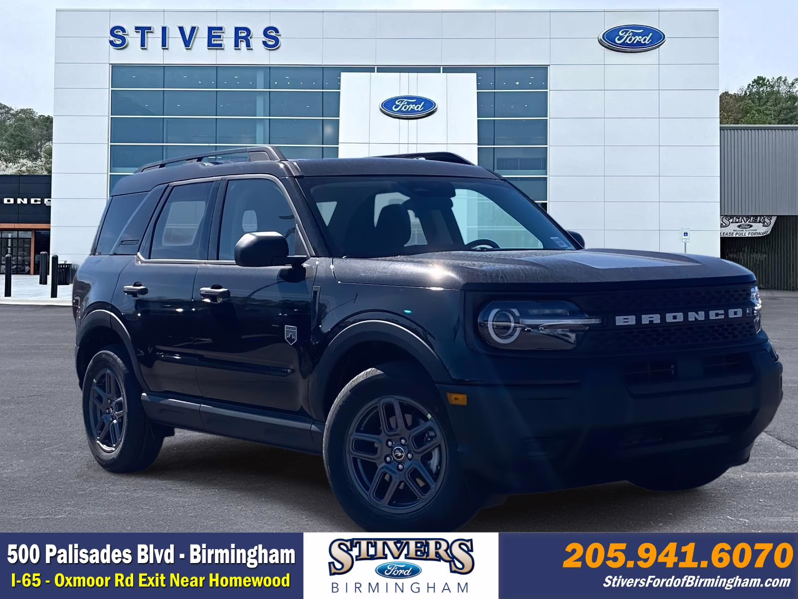 2026 Shadow Black Ford Bronco Sport Big Bend 4X4 SUV