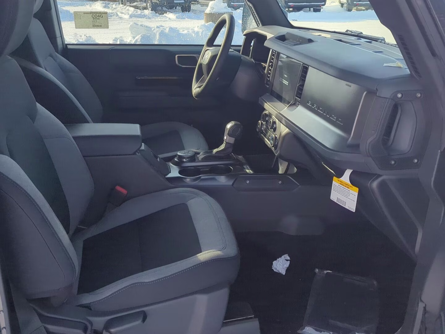 2025 Shadow Black Ford Bronco Base 4X4 SUV