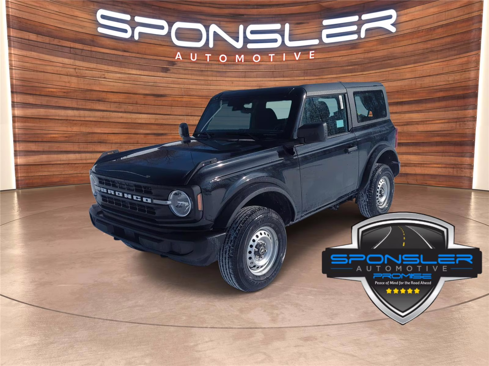 2025 Shadow Black Ford Bronco Base 4X4 SUV