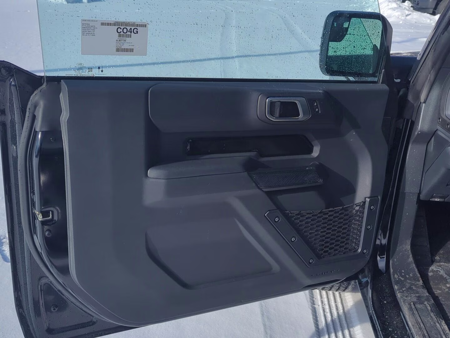2025 Shadow Black Ford Bronco Base 4X4 SUV