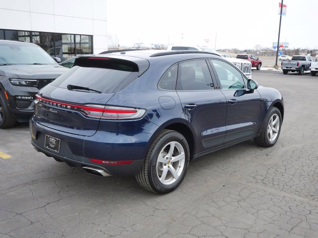 2021 Sapphire Blue Metallic Porsche Macan Base AWD SUV
