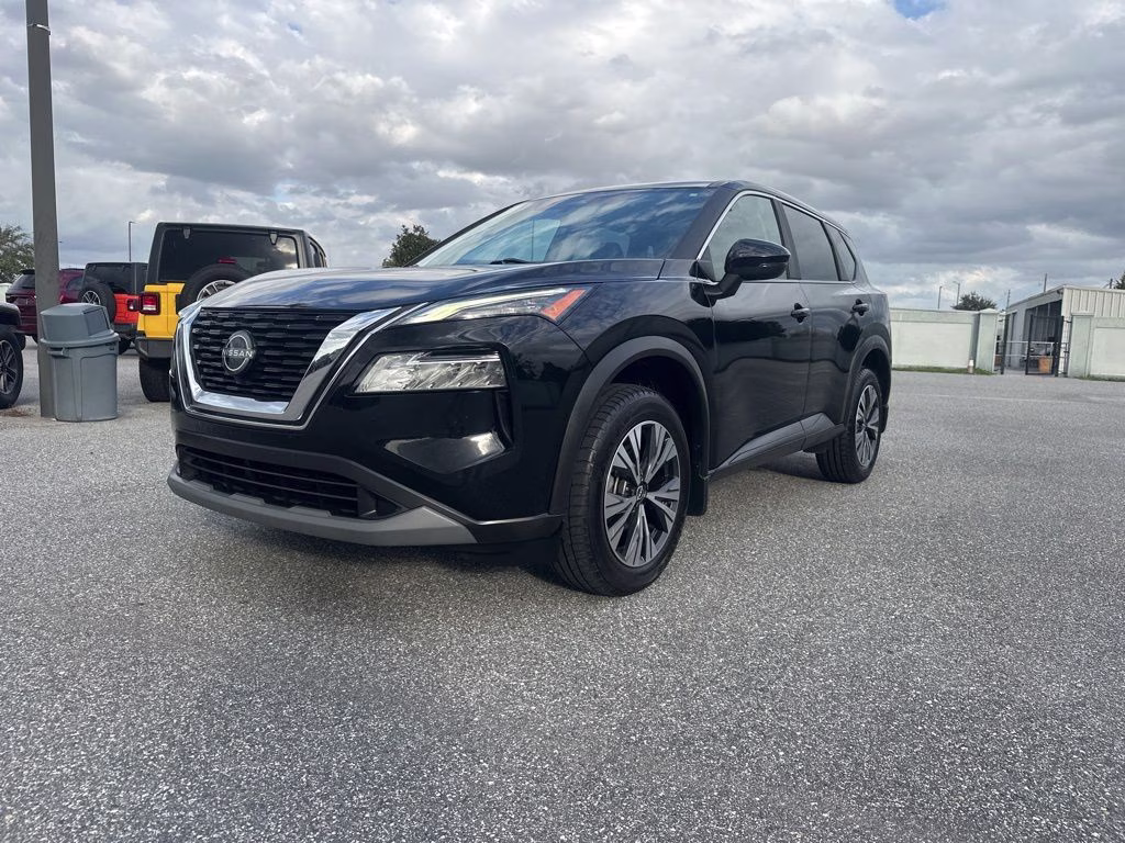 2023 Super Black Nissan Rogue SV FWD SUV