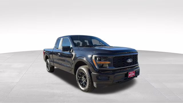 2025 Black Metallic Ford F-150 STX 4X4 Truck