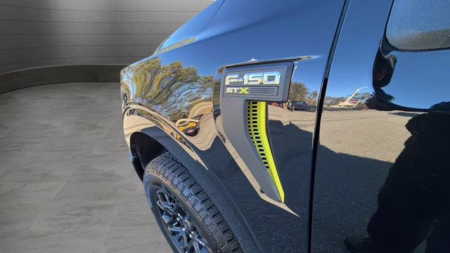 2025 Black Metallic Ford F-150 STX 4X4 Truck
