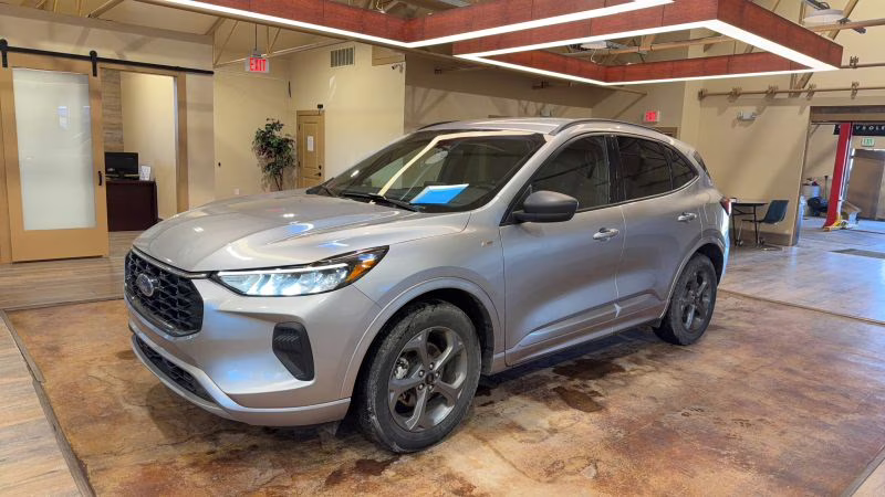 2023 Silver Ford Escape ST-Line Sport Utility 4D AWD