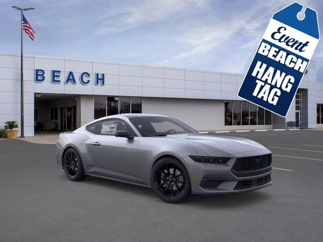2026 Gray Metallic Ford Mustang EcoBoost RWD Coupe
