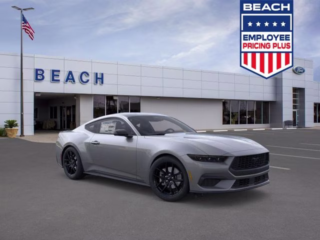 2026 Gray Metallic Ford Mustang EcoBoost RWD Coupe