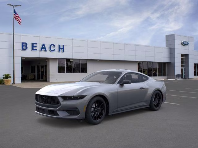 2026 Gray Metallic Ford Mustang EcoBoost RWD Coupe