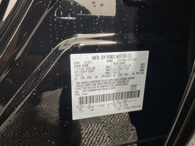 2026 Shadow Black Ford Maverick Lobo High AWD Truck