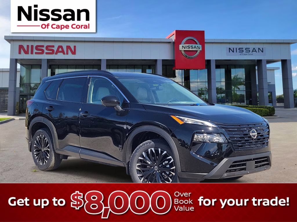 2026 Super Black Nissan Rogue SV FWD SUV