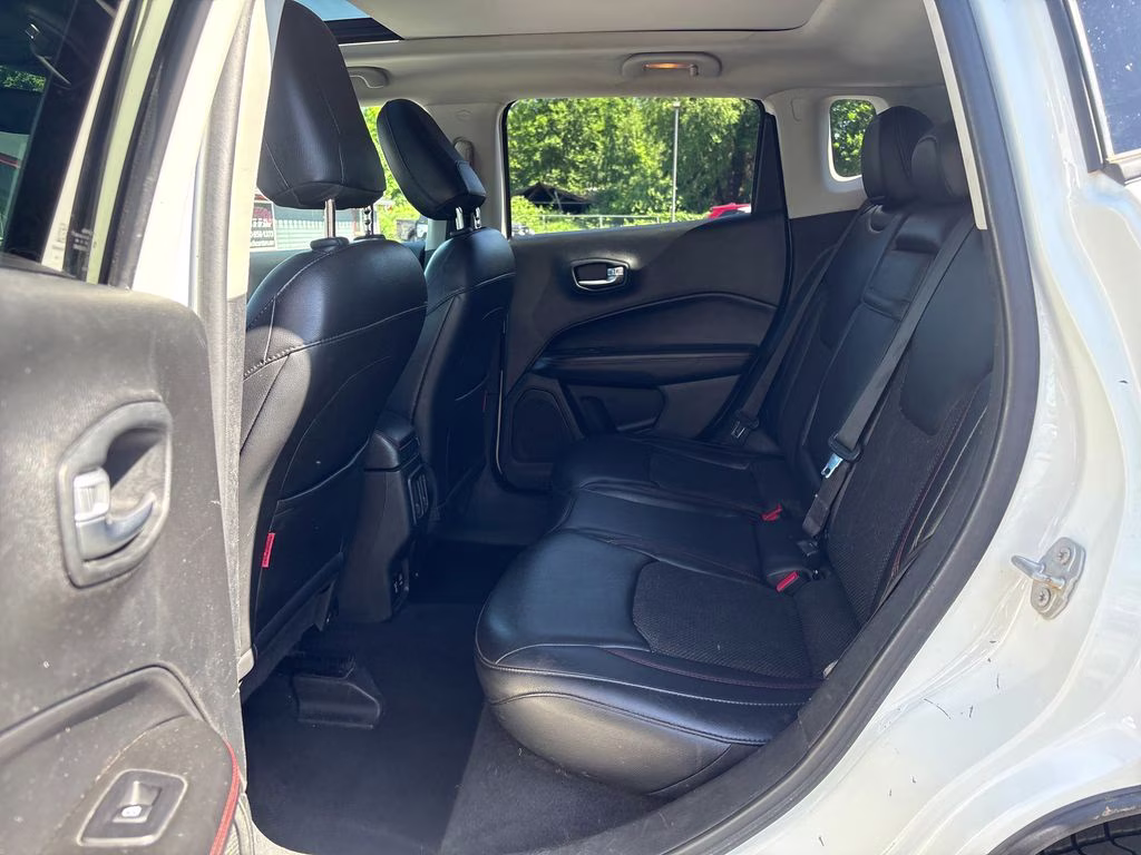 2018 White Clearcoat Jeep Compass Trailhawk 4X4 SUV