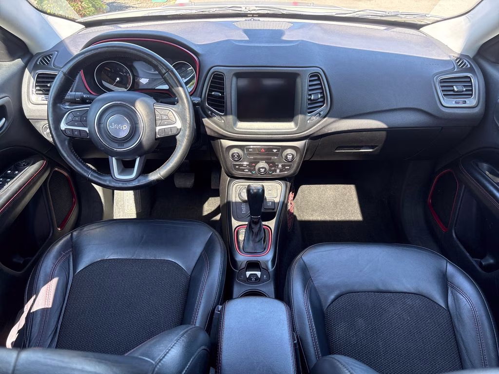 2018 White Clearcoat Jeep Compass Trailhawk 4X4 SUV