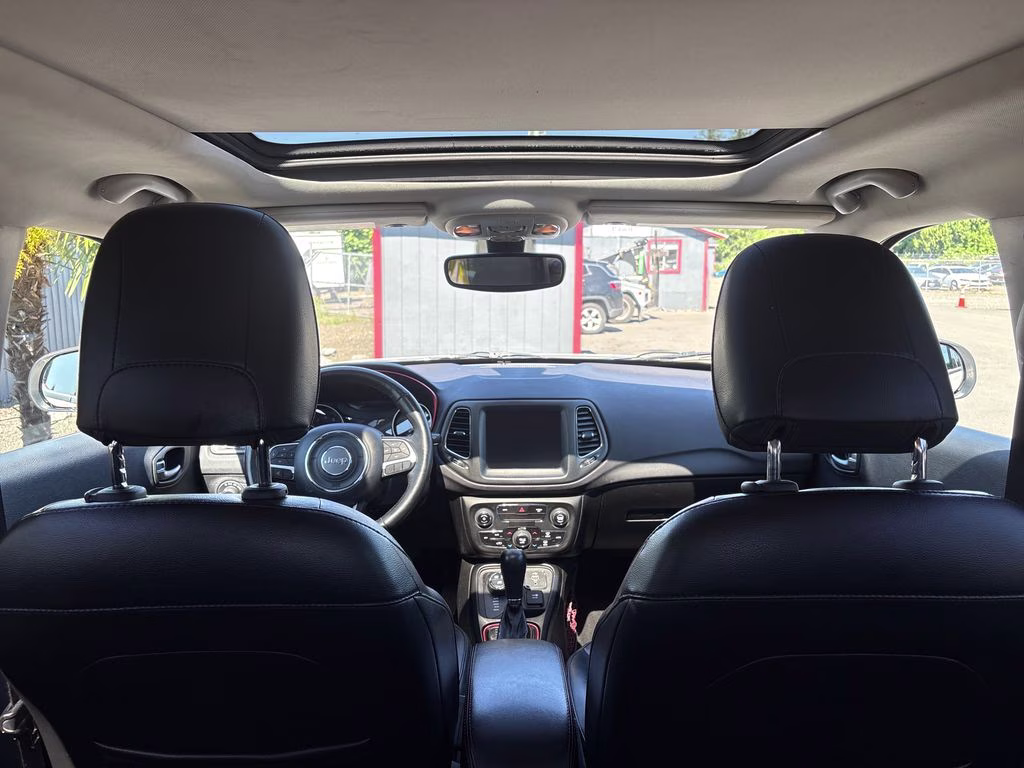 2018 White Clearcoat Jeep Compass Trailhawk 4X4 SUV