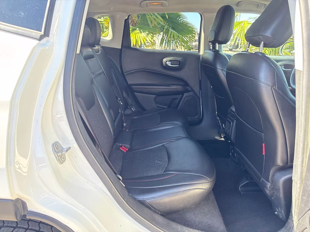 2018 White Clearcoat Jeep Compass Trailhawk 4X4 SUV