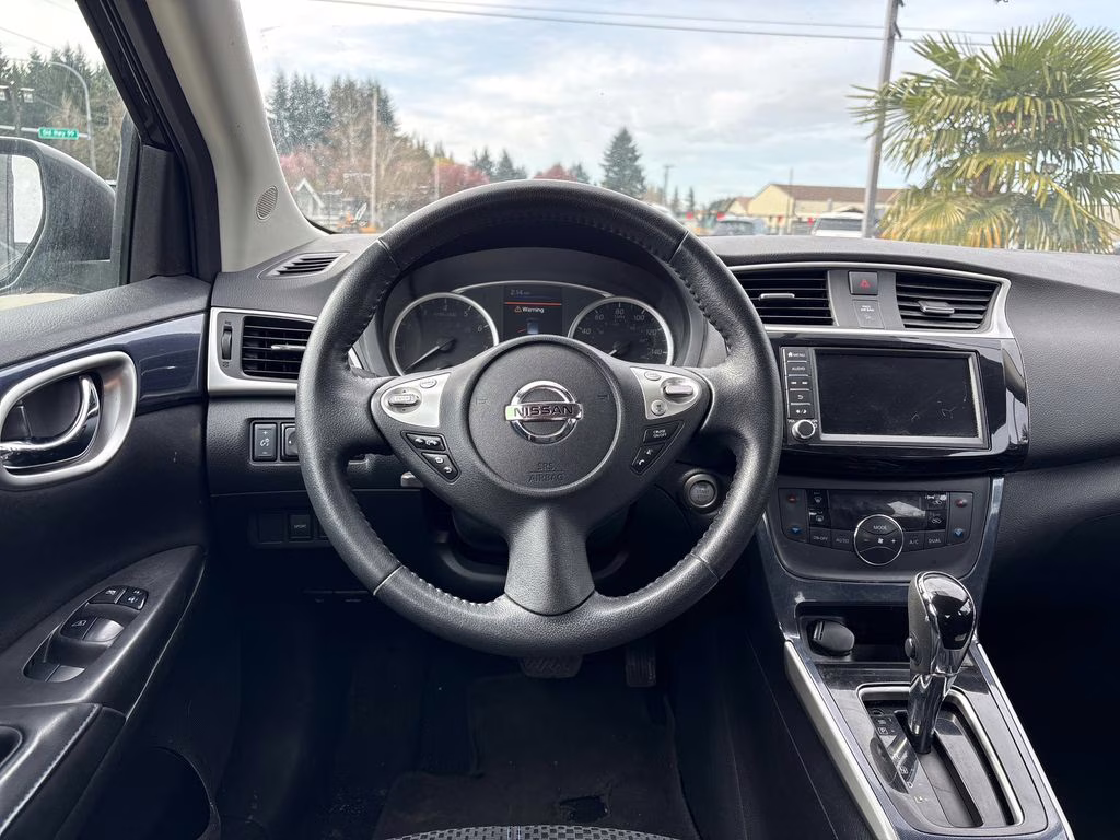 2019 Super Black Nissan Sentra SR FWD Sedan