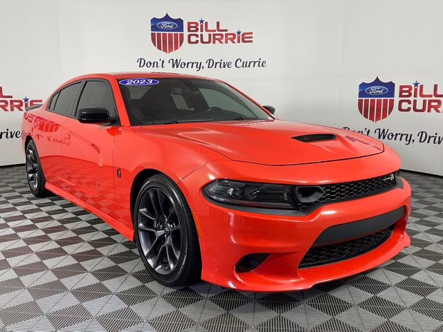 2023 Go Mango! Dodge Charger R/T Scat Pack RWD Sedan