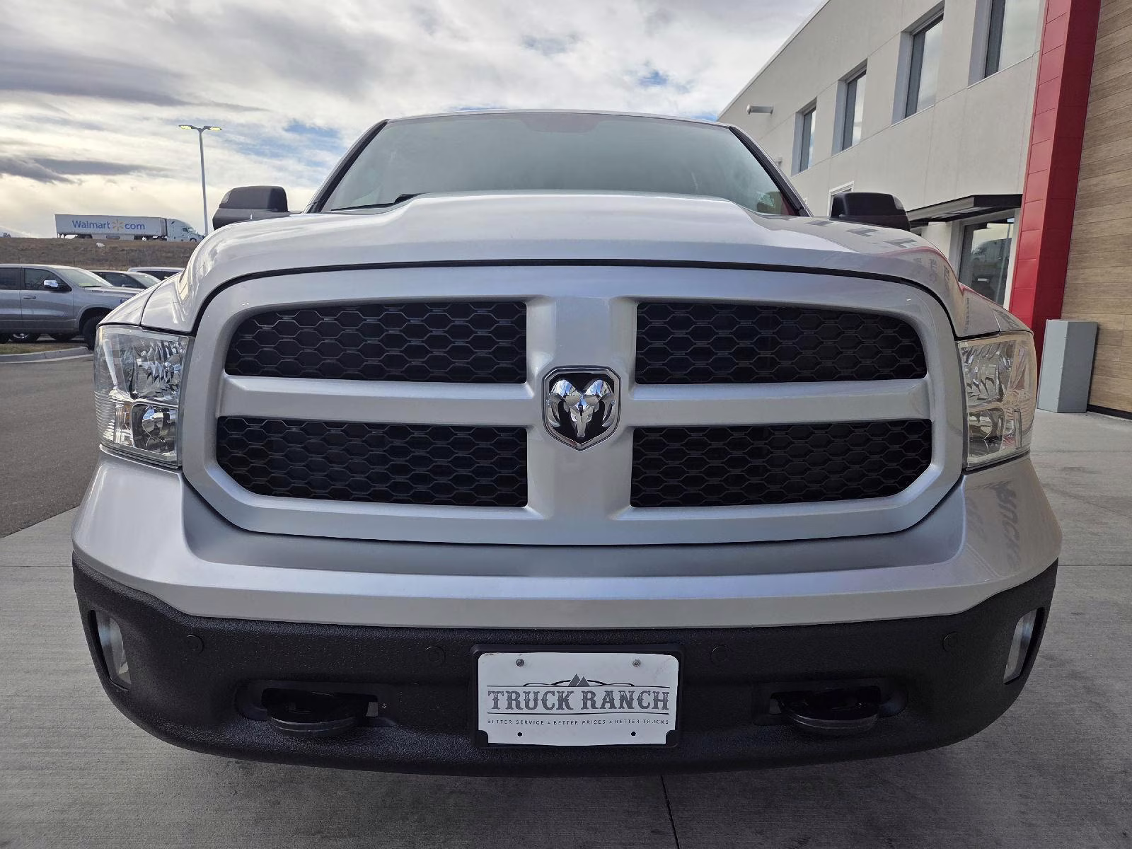 2016 Bright Silver Metallic Clearcoat Ram 1500 Outdoorsman 4X4 Truck